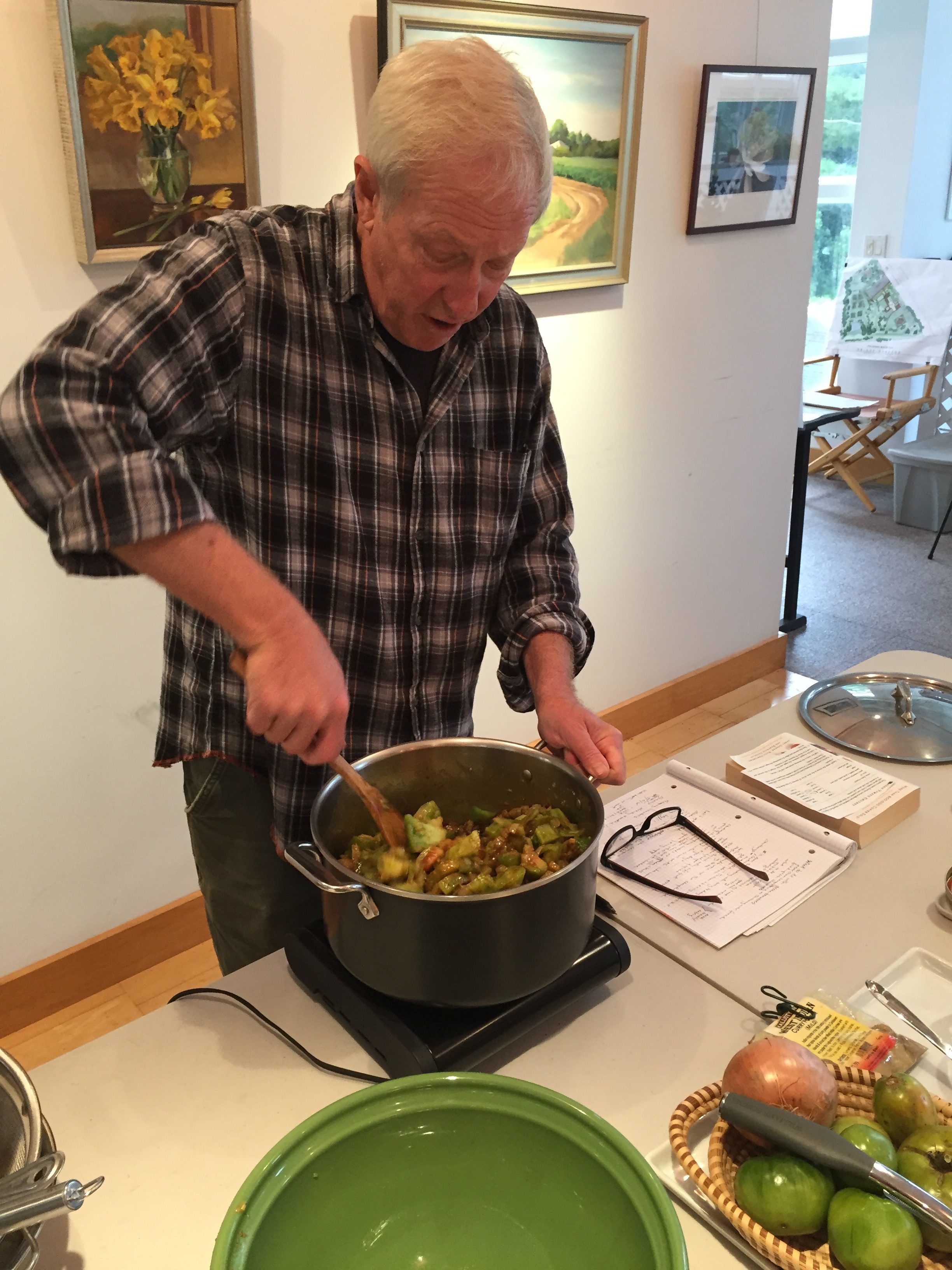 Cooking Demo by Rick